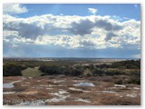 Hyden -auf dem  Wave Rock