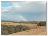 Hyden -auf dem  Wave Rock