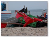 Fischer am Strand von Nørre Vorupør