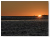 Sonnenunterganeg am Strand von Hvide Sande / Dänemark