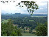 Blick auf den Lilienstein