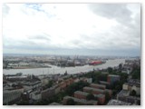 Hamburg - Blick vom  Kircheturm  St. Michaelis (Michel)