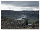 In der Nähe des Dettifoss, Ostseite