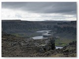 In der Nähe des Dettifoss, Ostseite