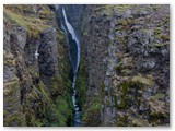 Glymur Wasserfall, der höste Wasserfall in Island.