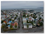 Blick vom Kirchtum auf Reykjavik