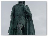 Statur von Leif Erikson vor der Hallgrímskirkja, Reykjavik